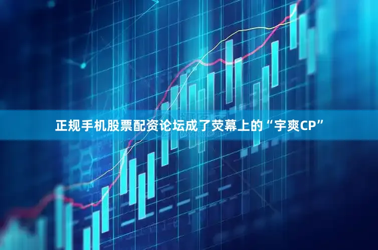 正规手机股票配资论坛成了荧幕上的“宇爽CP”