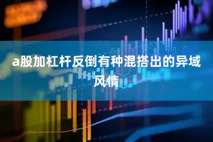 a股加杠杆反倒有种混搭出的异域风情