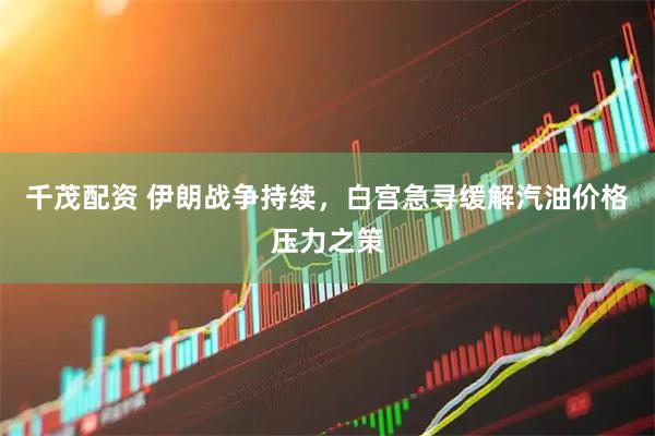 千茂配资 伊朗战争持续，白宫急寻缓解汽油价格压力之策
